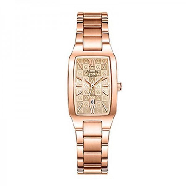 Alexandre Christie AC 2455 Rosegold Full Motif LDFRGRG1